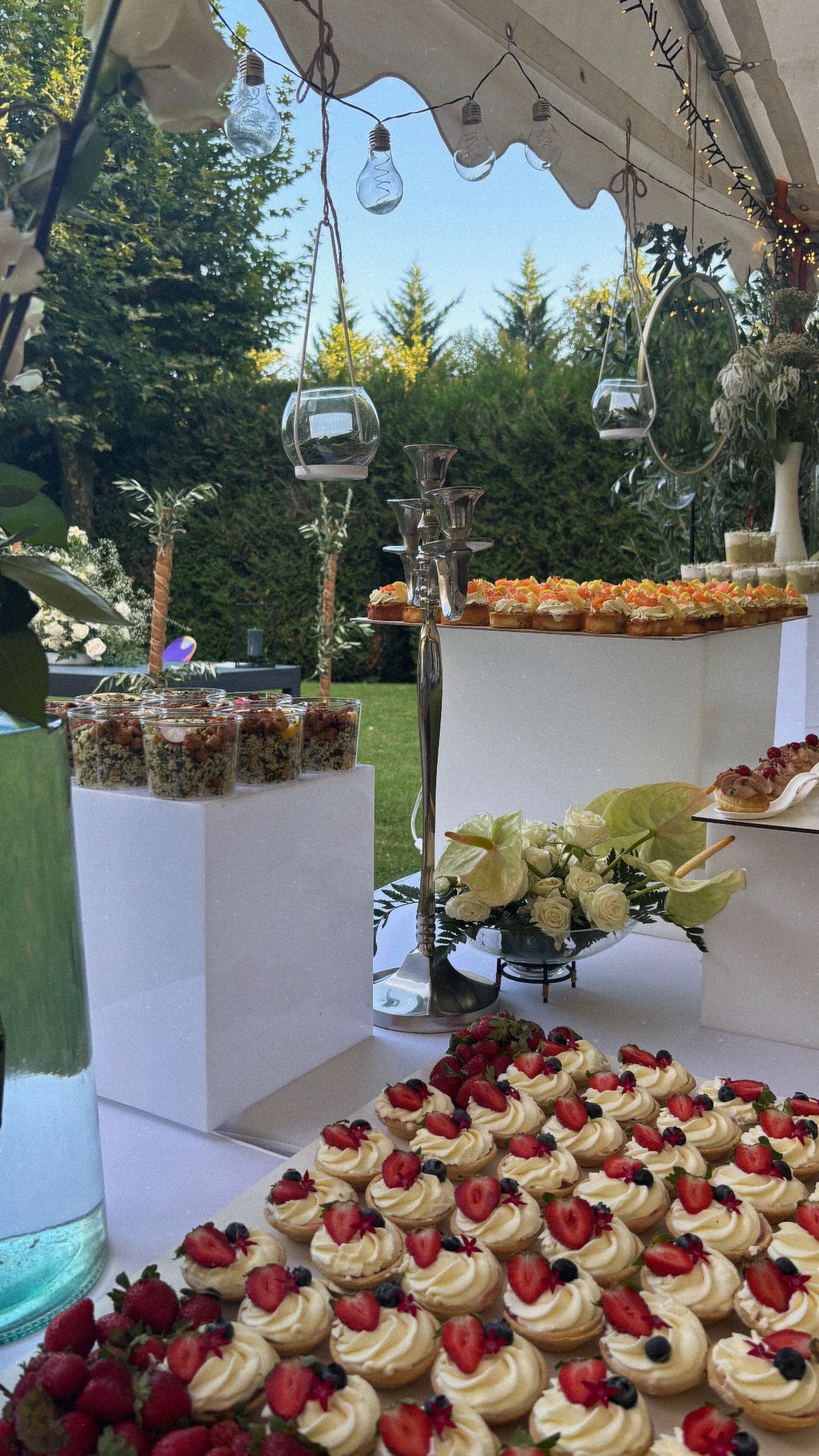 Canapés raffinés